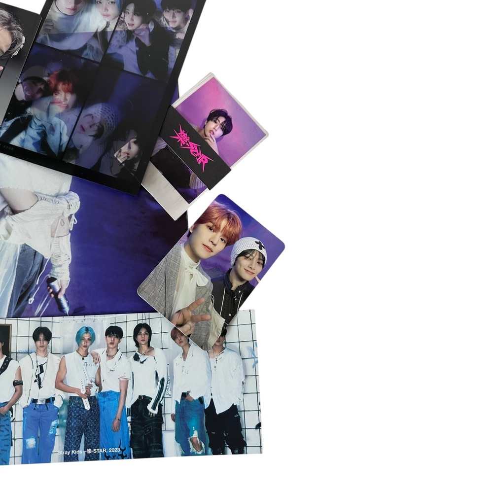 Stray Kid ROCK-STAR 8th Mini Album Limited Star Version Inclusions Set Excellent - Picture 2 of 11